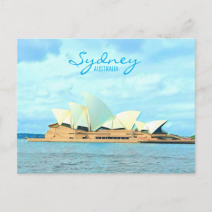 Sydney Opera House Australischer Reisedruck Postkarte