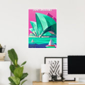 Sydney Opera House Autrialia Poster (Heimbüro)