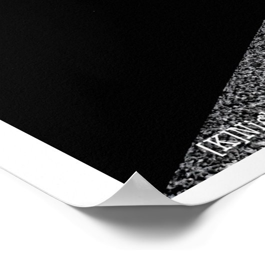 Sydney Opera House B&W Poster (Ecke)