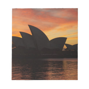 Sydney Opera House bei Morgendämmerung, Sydney, Ne Notizblock