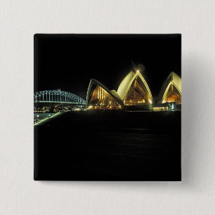 Sydney Opera House bei Nacht, New South Wales, 2 Button