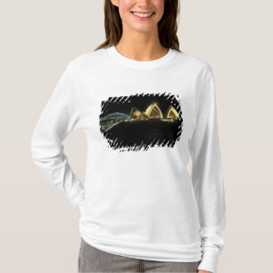 Sydney Opera House bei Nacht, New South Wales, 2 T-Shirt