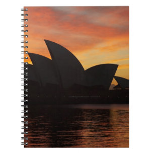 Sydney Opera House bei Sonnenaufgang, Sydney, New Notizblock