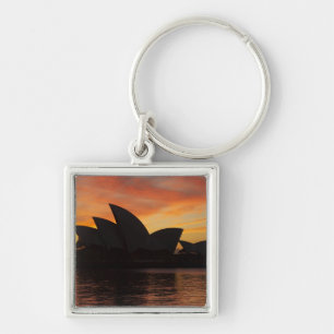 Sydney Opera House bei Tagesanbruch, Sydney, New S Schlüsselanhänger