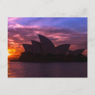 Sydney Opera House Brautparty Game Postkarte