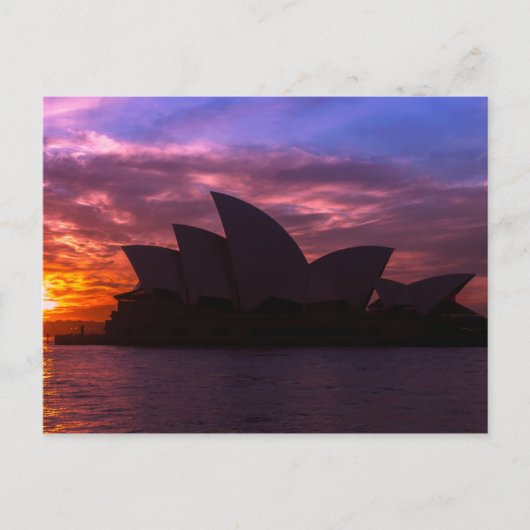 Sydney Opera House Brautparty Game Postkarte (Vorderseite)