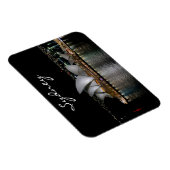 Sydney Opera House by Night, Australien, Foto Magnet (Rechte Seite)