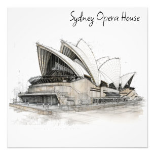 Sydney Opera House Fotodruck