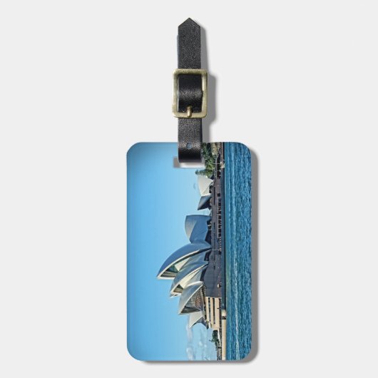 Sydney Opera House - Gepäckmarke Gepäckanhänger (Vorderseite vertikal)