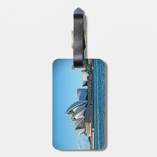 Sydney Opera House - Gepäckmarke Gepäckanhänger (Rückseite vertikal)