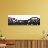Sydney" Opera House & Harbour Bridge Leinwand (Insitu (Wohnzimmer))