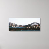 Sydney" Opera House & Harbour Bridge Leinwand (Vorderseite)