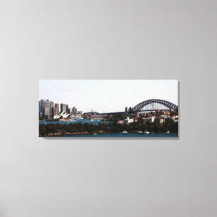 Sydney" Opera House & Harbour Bridge Leinwand