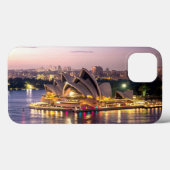 Sydney Opera House im Abend Case-Mate iPhone Hülle (Rückseite (Horizontal))