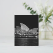 Sydney Opera House in Night Australia Postkarte (Stehend Vorderseite)
