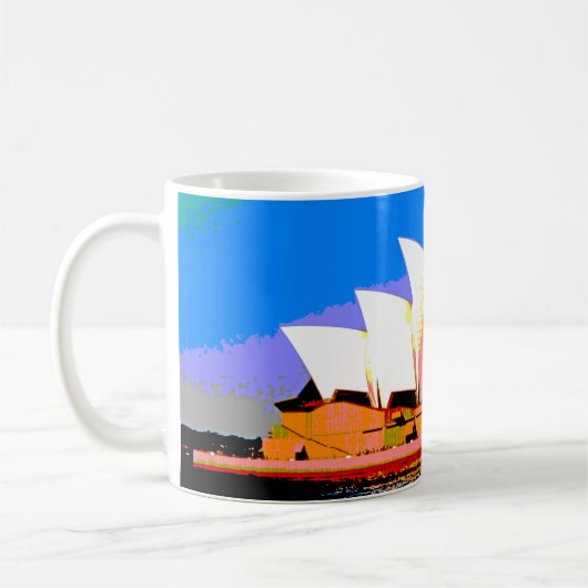 Sydney Opera House Kaffeetasse (Links)