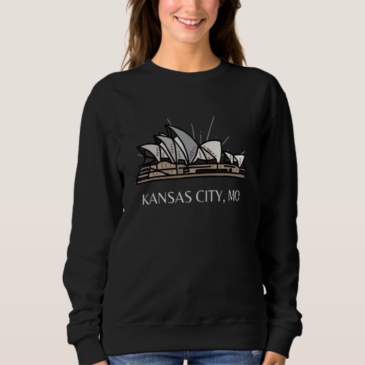 Sydney Opera House Kansas City Bad Geography Stupi Sweatshirt (Vorderseite)