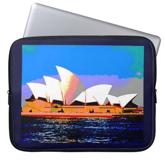 Sydney Opera House Laptopschutzhülle (Vorderseite)