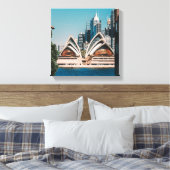 Sydney Opera House Leinwanddruck (Insitu (Schlafzimmer))