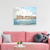 Sydney Opera House Leinwanddruck (Insitu (Wohnzimmer))