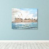 Sydney Opera House Leinwanddruck (Insitu (Holzboden))