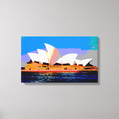 Sydney Opera House Leinwanddruck (Vorderseite)
