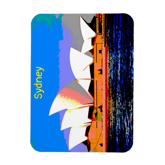 Sydney Opera House Magnet (Vertikal)