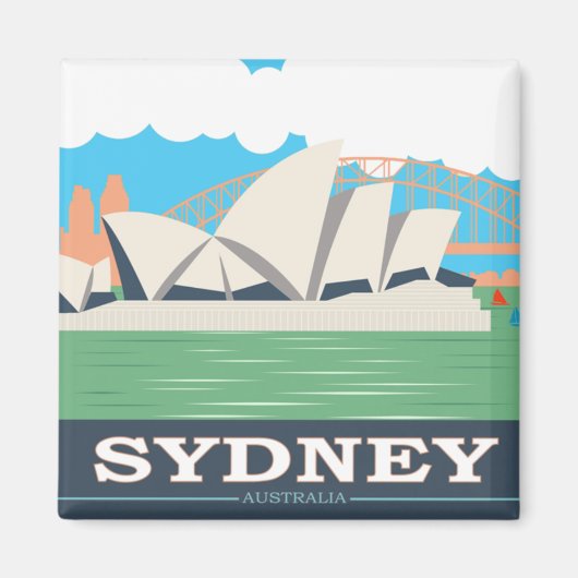 Sydney Opera House Magnet (Vorne)