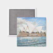 Sydney Opera House Magnet (Vorderseite/Rückseite)
