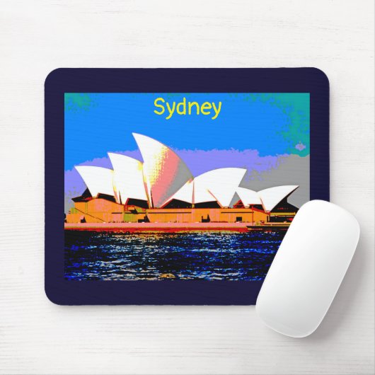Sydney Opera House Mousepad (Mit Mouse)