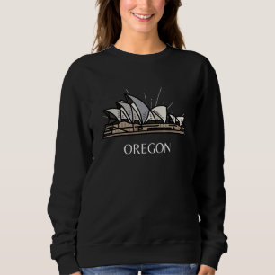 Sydney Opera House Oregon Falsche Geographie Dumme Sweatshirt