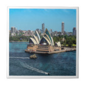 Sydney - OPERA HOUSE - Panorama Fliese (Vorderseite)