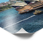 Sydney - OPERA HOUSE - Panorama Fotodruck (Ecke)