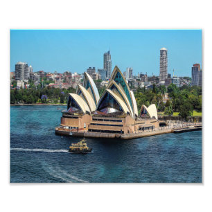 Sydney - OPERA HOUSE - Panorama Fotodruck