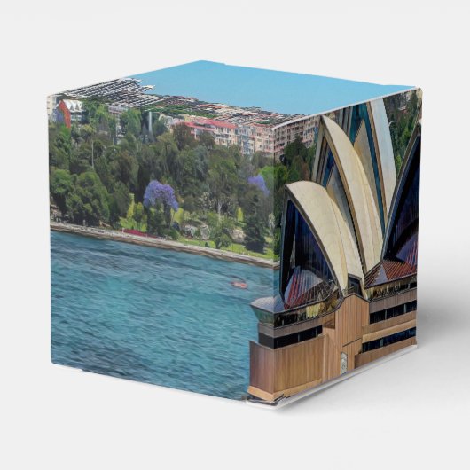 Sydney - OPERA HOUSE - Panorama Geschenkschachtel (Rückseite)