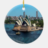 Sydney - OPERA HOUSE - Panorama Keramik Ornament (Hinten)