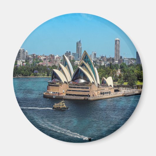 Sydney - OPERA HOUSE - Panorama Magnet (Vorne)