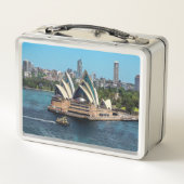 Sydney - OPERA HOUSE - Panorama Metall Brotdose (Rückseite)