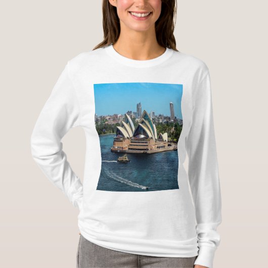 Sydney - OPERA HOUSE - Panorama T-Shirt (Vorderseite)