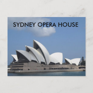 Sydney Opera House Postcard Postkarte