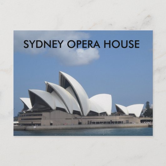 Sydney Opera House Postcard Postkarte (Vorderseite)