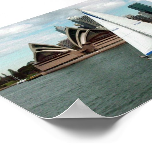Sydney Opera House Poster (Ecke)