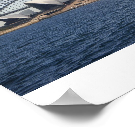 Sydney Opera House Poster (Ecke)