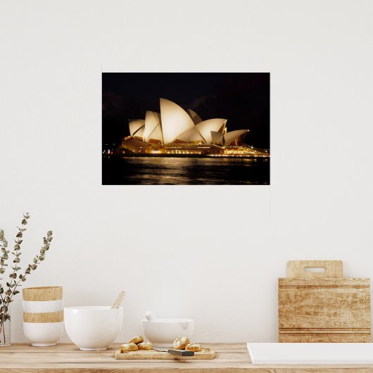 Sydney Opera House Poster (Küche)