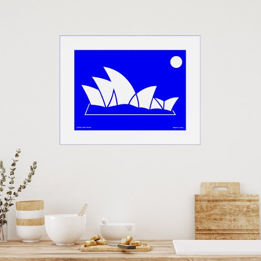 Sydney Opera House Poster (Küche)