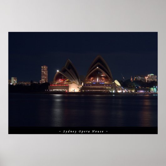 Sydney Opera House Poster (Vorne)