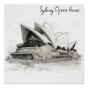 Sydney Opera House Poster