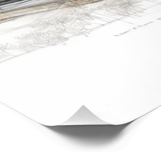 Sydney Opera House Poster (Ecke)