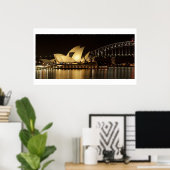 Sydney Opera House Poster (Heimbüro)