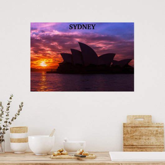 SYDNEY - OPERA HOUSE POSTER (Küche)